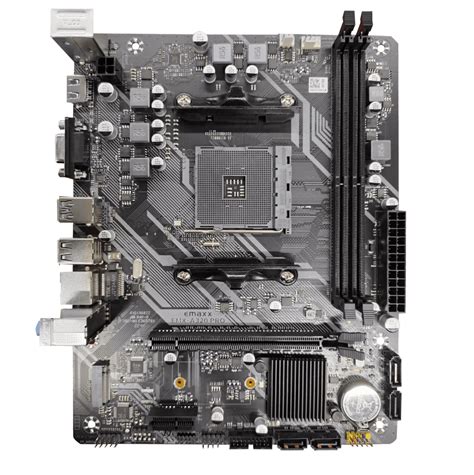 Emaxx A320M AM4 AMD Motherboard SATA 3, M.2 .